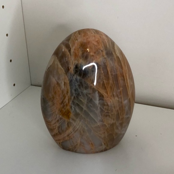 Black/Peach Moonstone Freeform - Picture 8 of 9